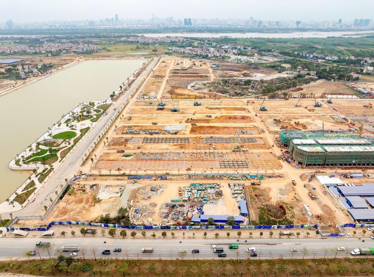 Hình ảnh tiến độ Vinhomes Global Gate mới nhất