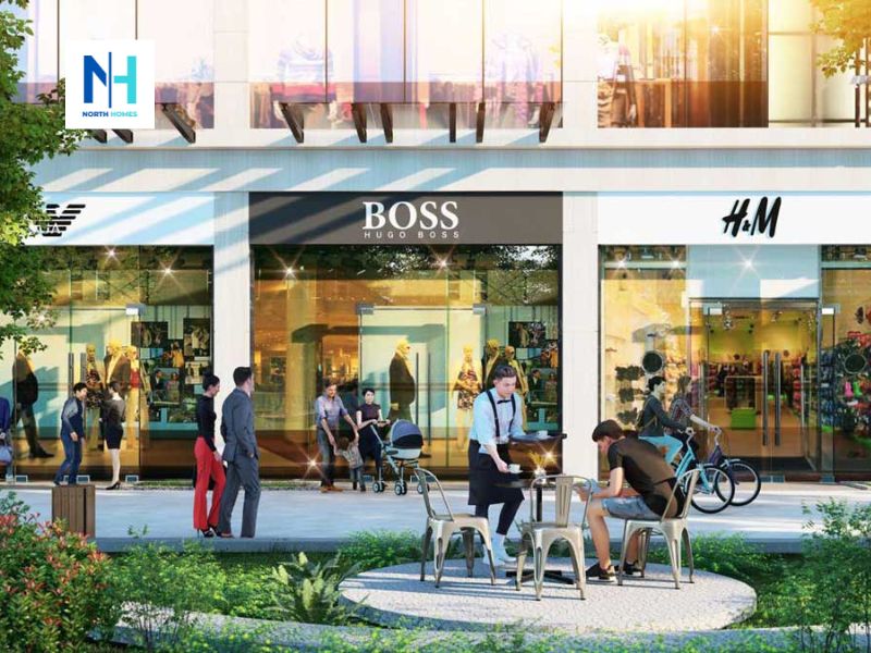 Shophouse khối đế