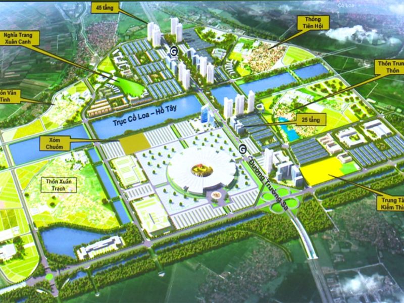 Tiện ích ngoại khu Vinhomes Cổ Loa