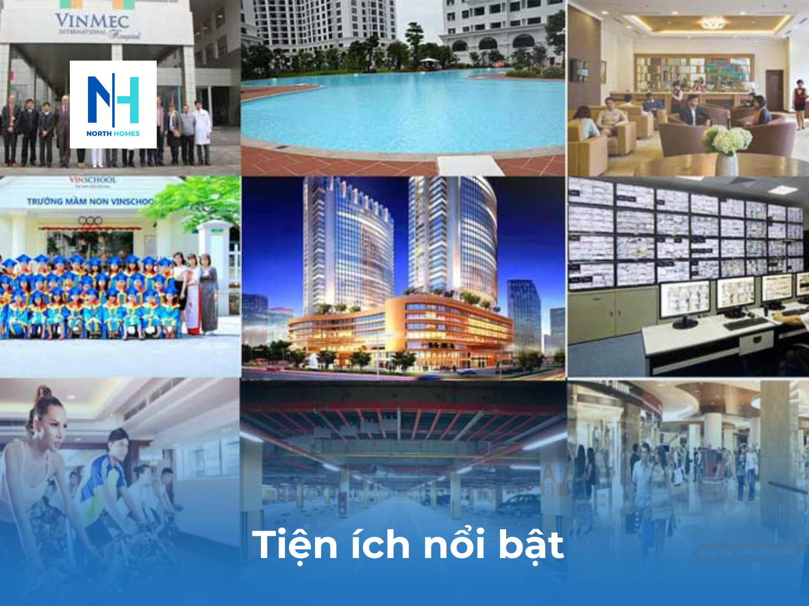 Hệ thống tiện Vinhomes Cổ Loa nổi bật