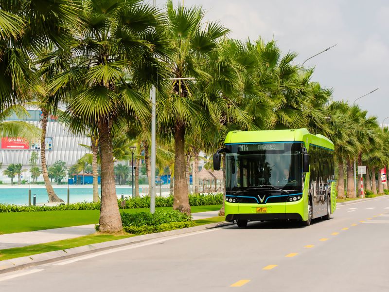 Tuyến xe bus dành riêng cho khu đô thị sinh thái