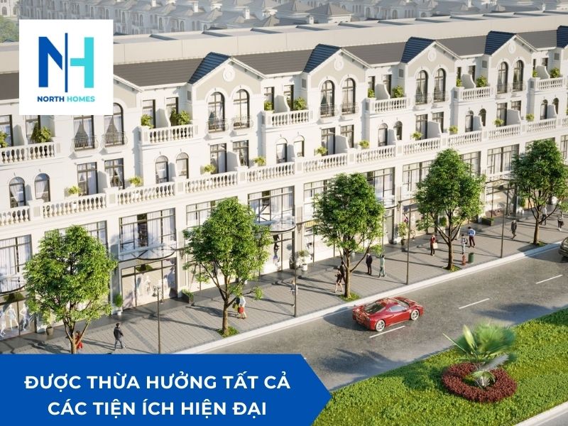 Được thừa hưởng tất cả các tiện ích hiện đại 