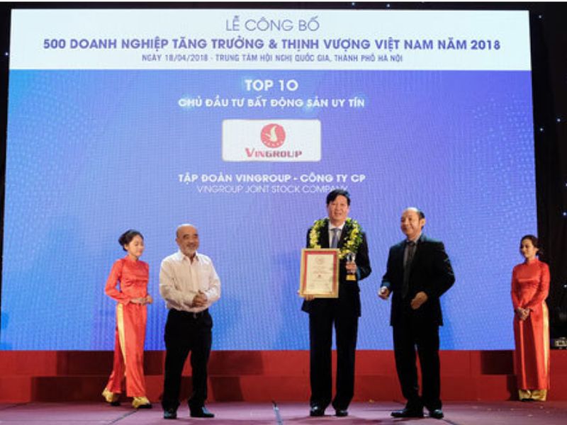 Uy tín của chủ đầu tư Vingroup
