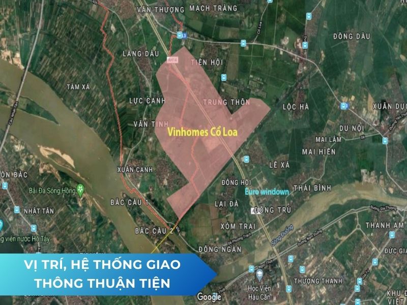 Vị trí, hệ thống giao thông thuận tiện