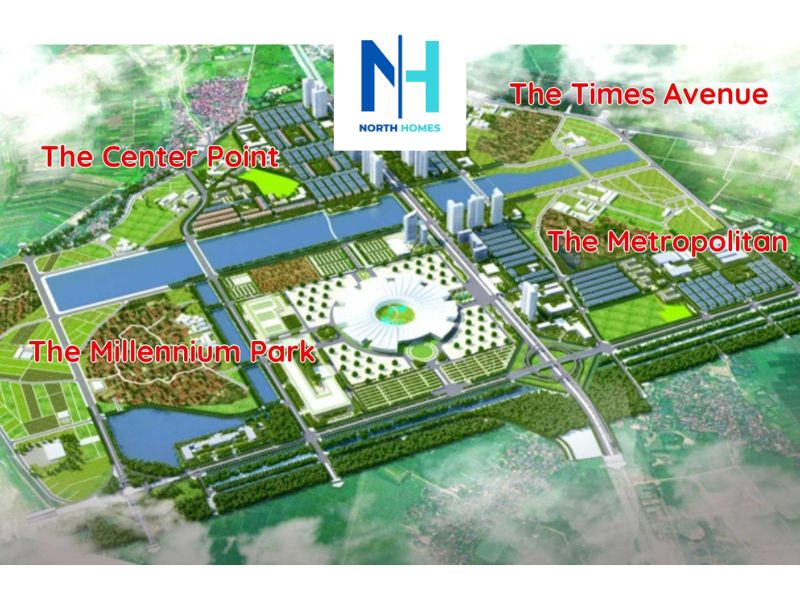 Vị trí của Vinhomes Cổ Loa 