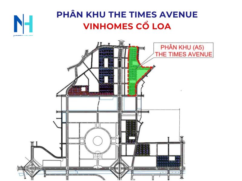 Vinhomes Cổ Loa bao giờ khởi công - Phân khu The Times Avenue