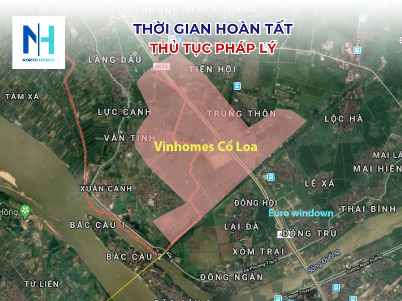 Tiến độ hoàn thành thủ tục pháp lý dự án