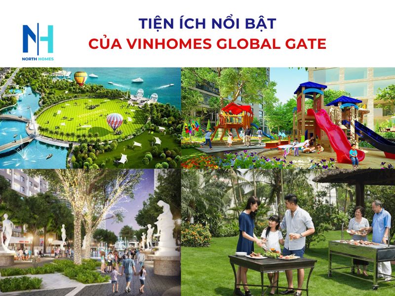 Tiện ích nổi bật chỉ có tại liền kề Vinhomes Global Gate
