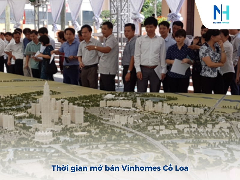 Thời gian mở bán Vinhomes Cổ Loa