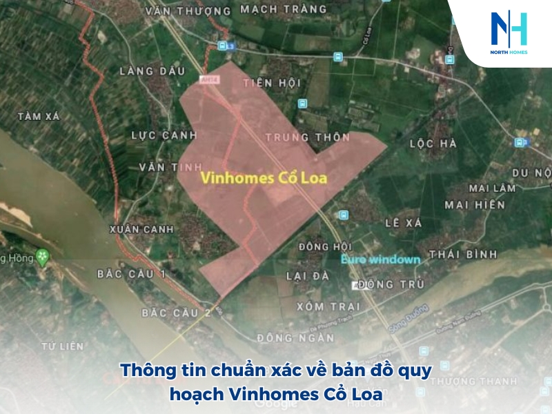 Thông tin chuẩn xác về bản đồ quy hoạch Vinhomes Cổ Loa