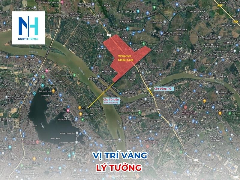 Vị trí vàng lý tưởng 