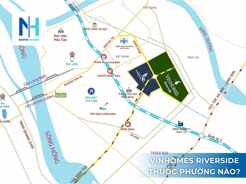 Vinhomes Riverside thuộc phường nào?
