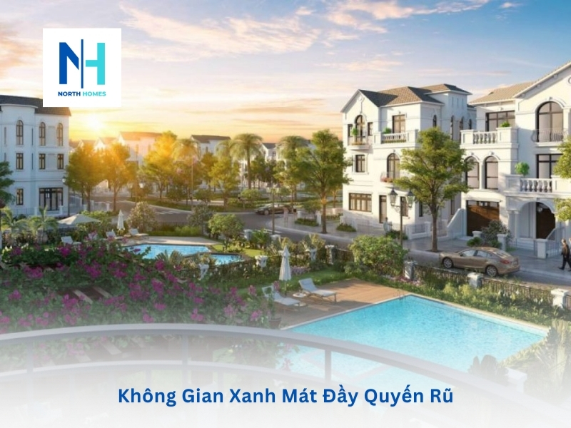 Không Gian Xanh Mát Đầy Quyến Rũ