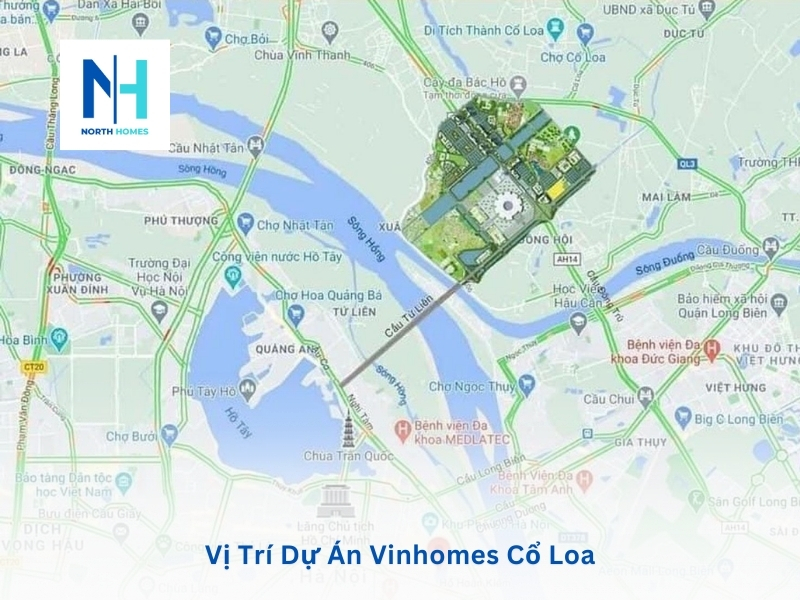 Vị Trí Dự Án Vinhomes Cổ Loa