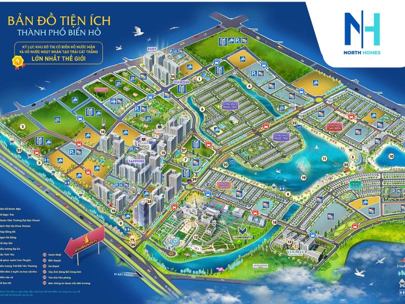 Phân khu và tiện ích