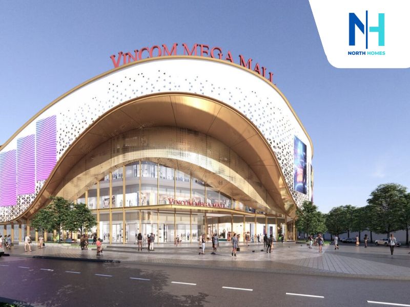 Trung tâm thương mại Vincom MegaMall tại Vinhomes Global Gate