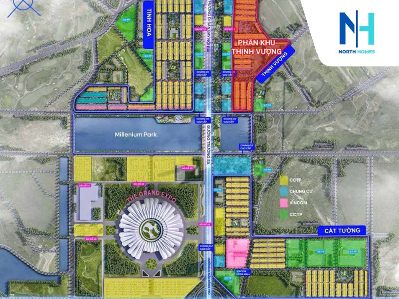 Giới thiệu về phân khu Thịnh Vượng Vinhomes Global Gate