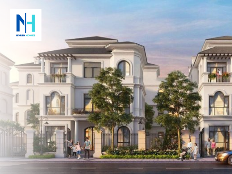 Thiết kế biệt thự song lập vinhomes cổ loa