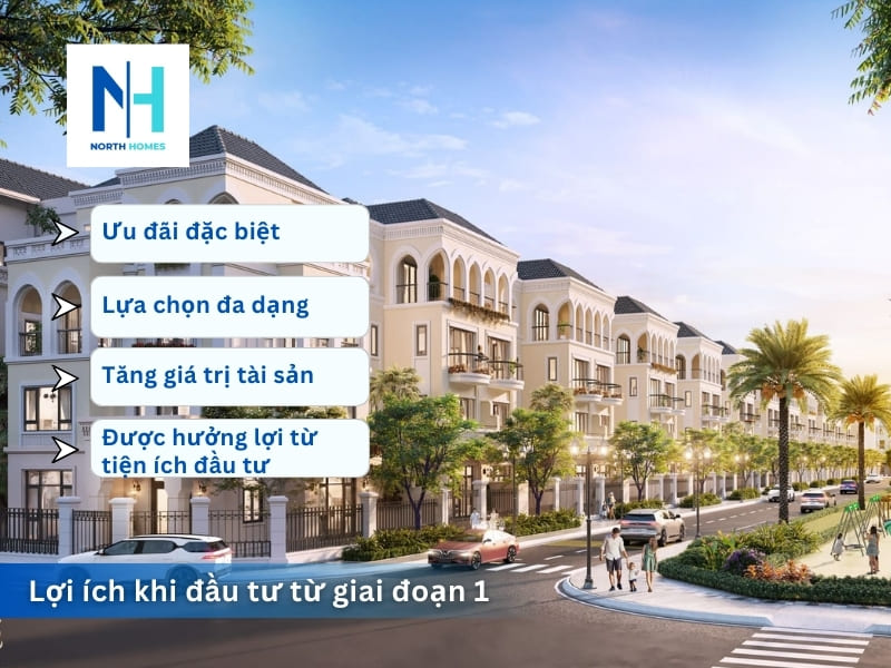 Lợi ích khi đầu tư từ giai đoạn 1