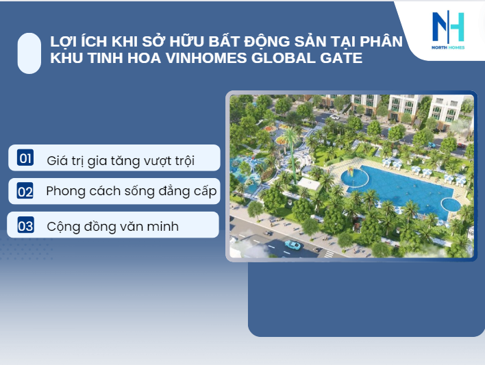 Lợi ích khi sở hữu bất động sản tại phân khu tinh hoa