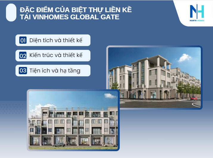 Đặc điểm của biệt thự liền kề tại Vinhomes Global Gate