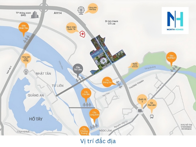 Vị trí đắc địa