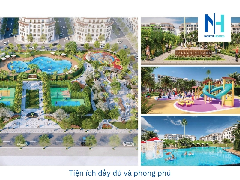 Tiện ích đầy đủ và phong phú