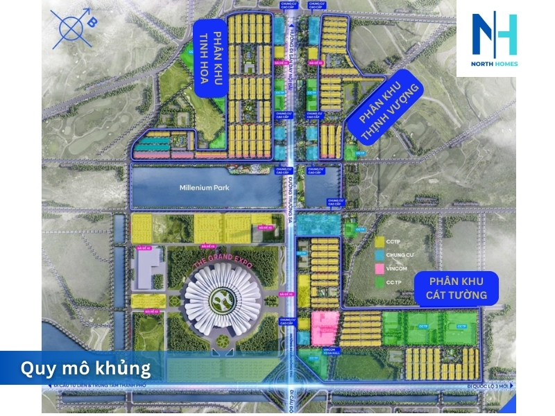 Quy mô dự án Vinhomes Cổ Loa