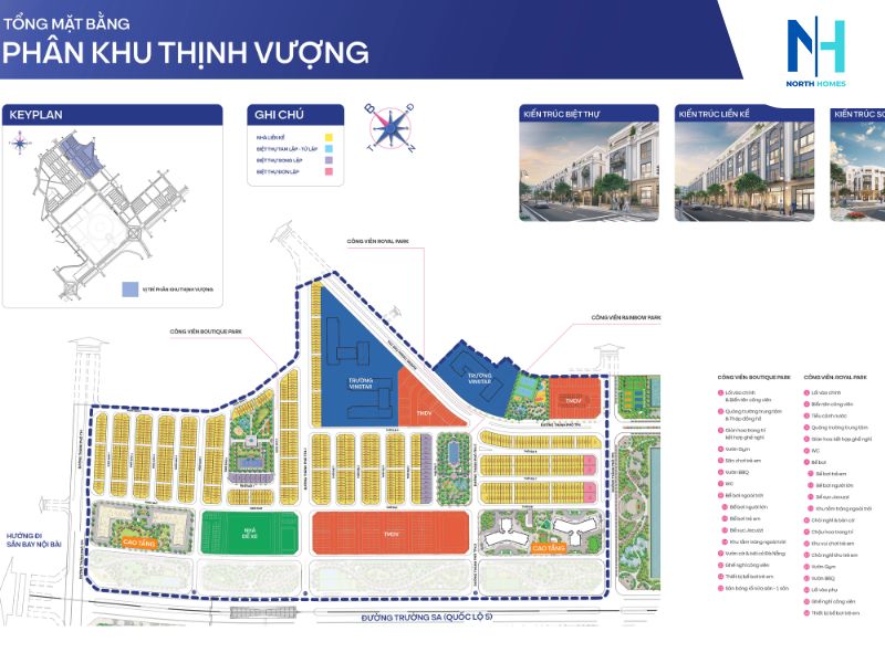 phân khu Thịnh Vượng Vinhomes Global Gate