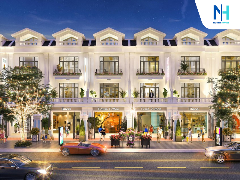 Nhà căn góc hướng Đông Nam Vinhomes Global Gate