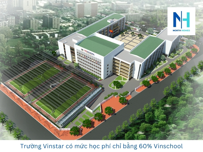 Trường Vinstar có mức học phí chỉ bằng 60% Vinschool