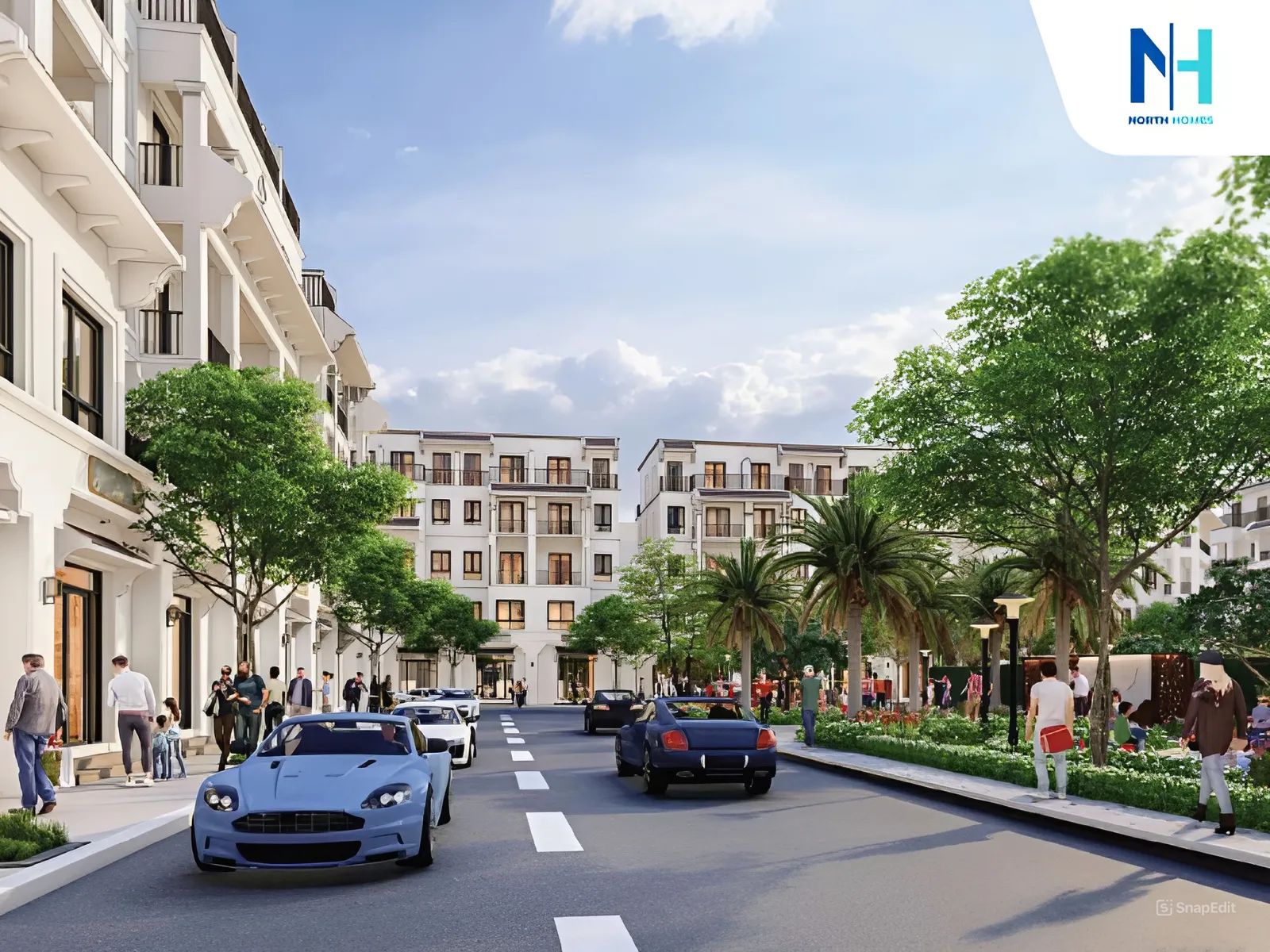 Nhà phố Cát Tường Vinhomes Global Gate